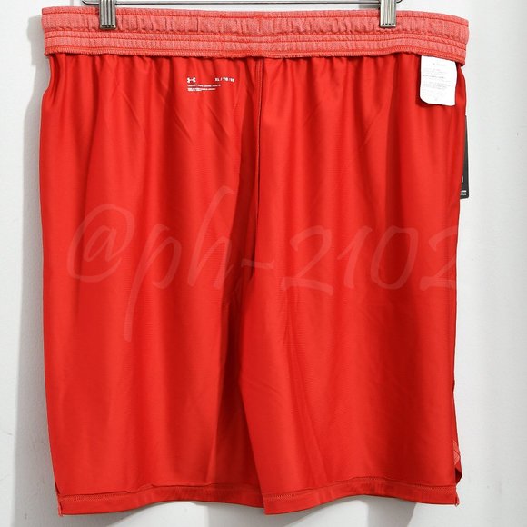 Brand new with tag!Under Armour‎ Men's Locker Shorts RED - Picture 6 of 8